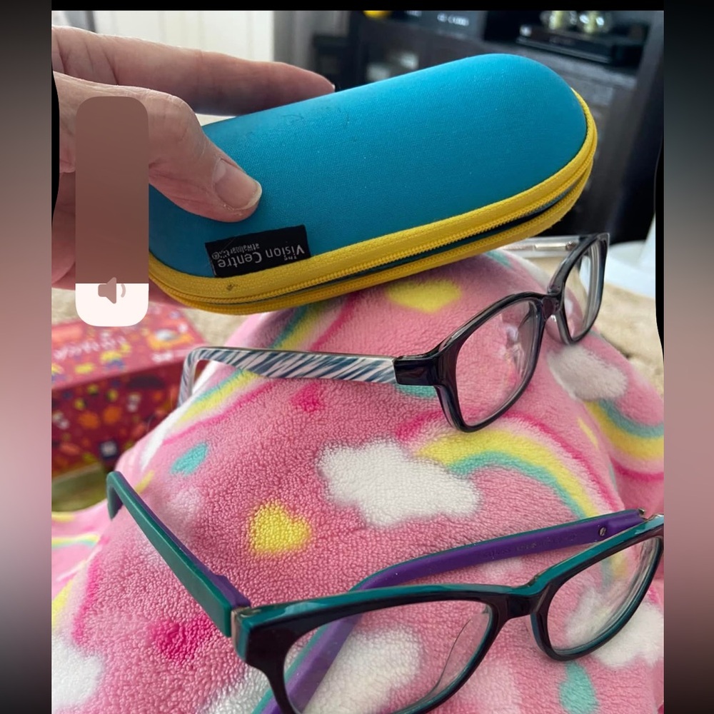 Kids Glasses Set - Black, Teal, Purple